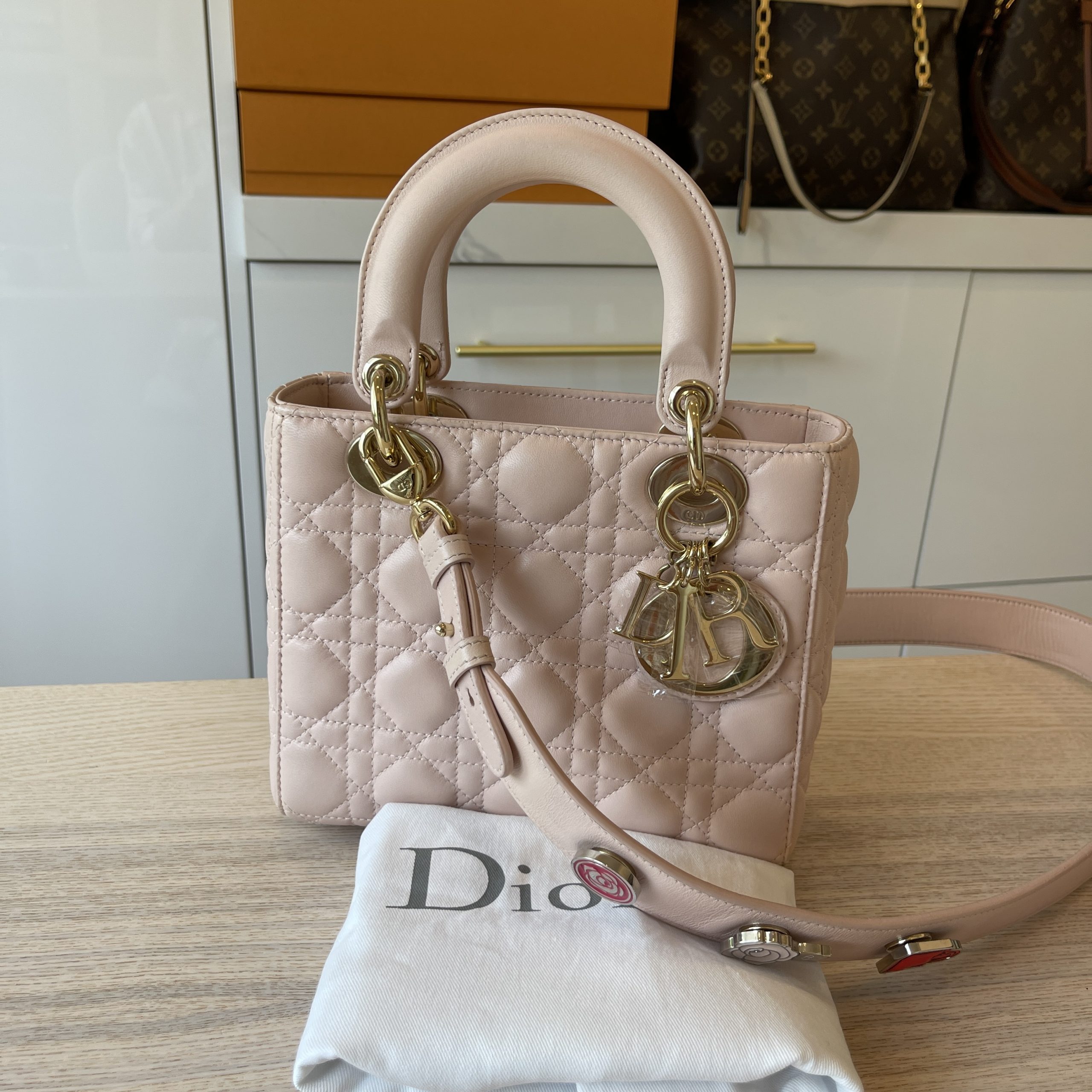 Christian Dior Small Lucky Badges My Lady Mini