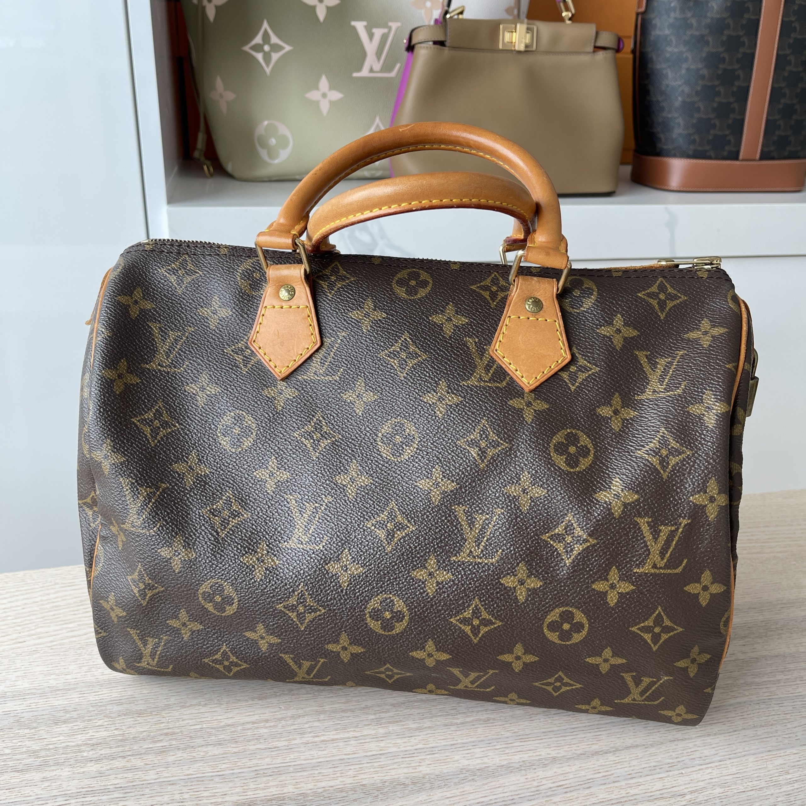 Louis Vuitton Monogram Speedy 30 With Lock And Key - Colorado Pawn