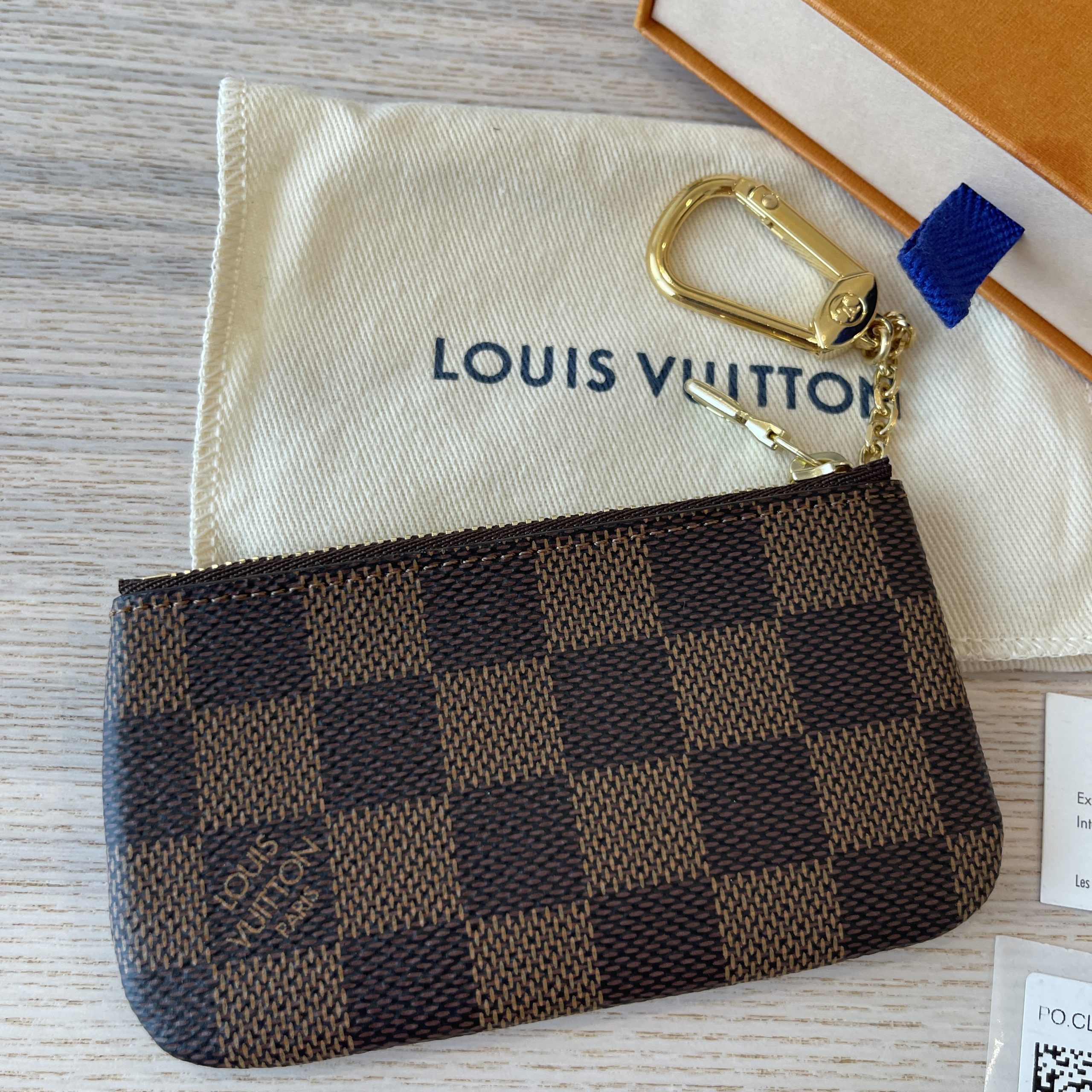 Authentic Louis Vuitton N62658 KEY POUCH