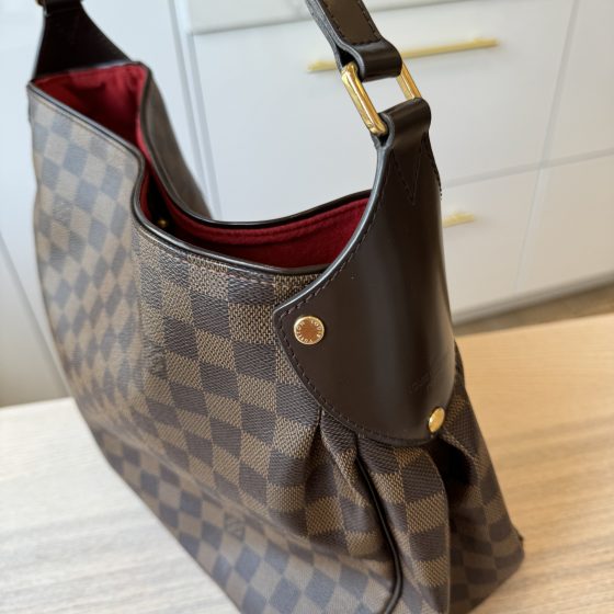 Authentic Louis Vuitton Damier Ebene Reggia Shoulder Bag