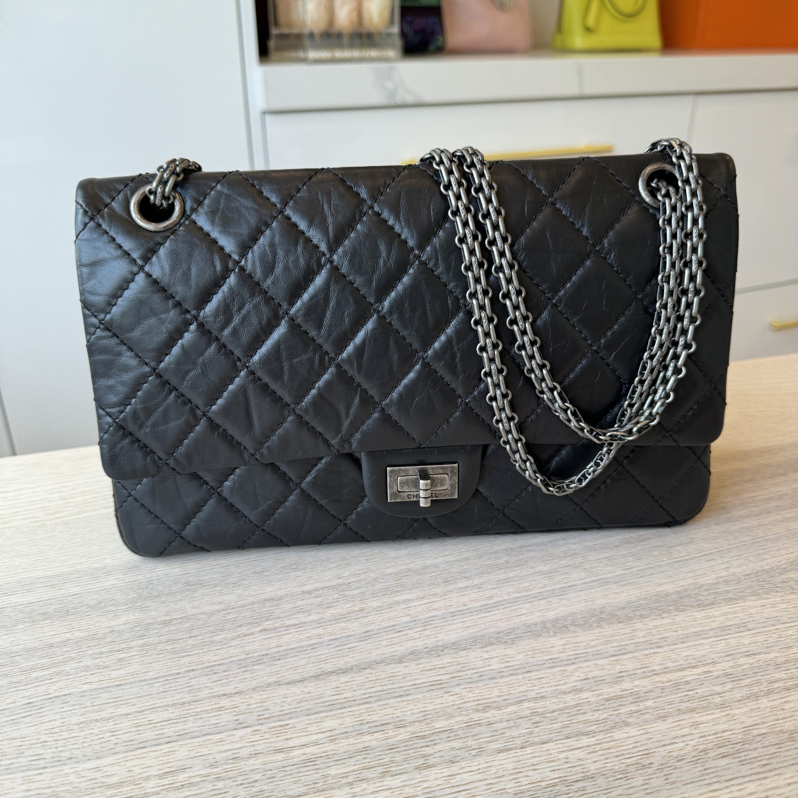 Chanel aged calfskin outlet review