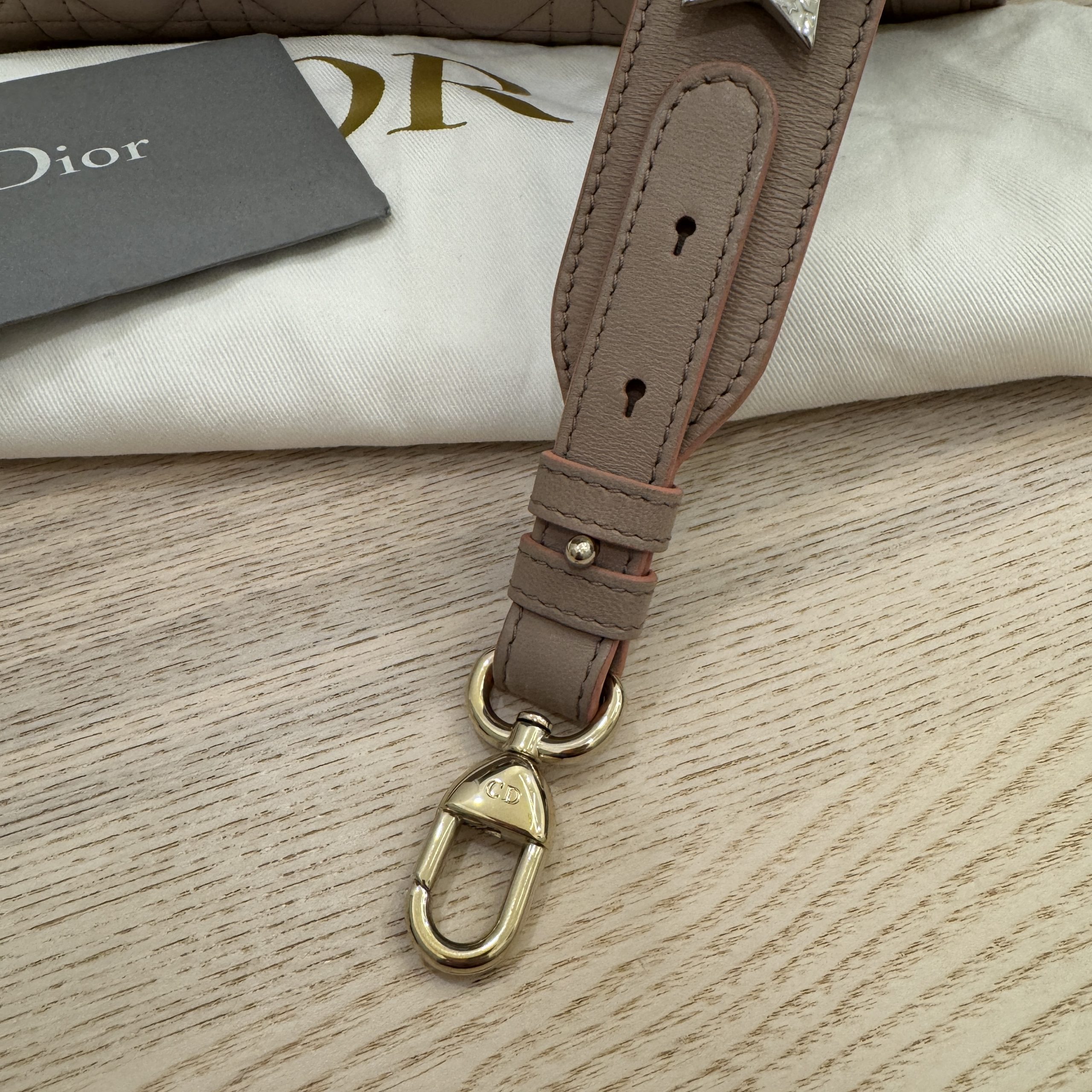 Lady dior strap online replacement