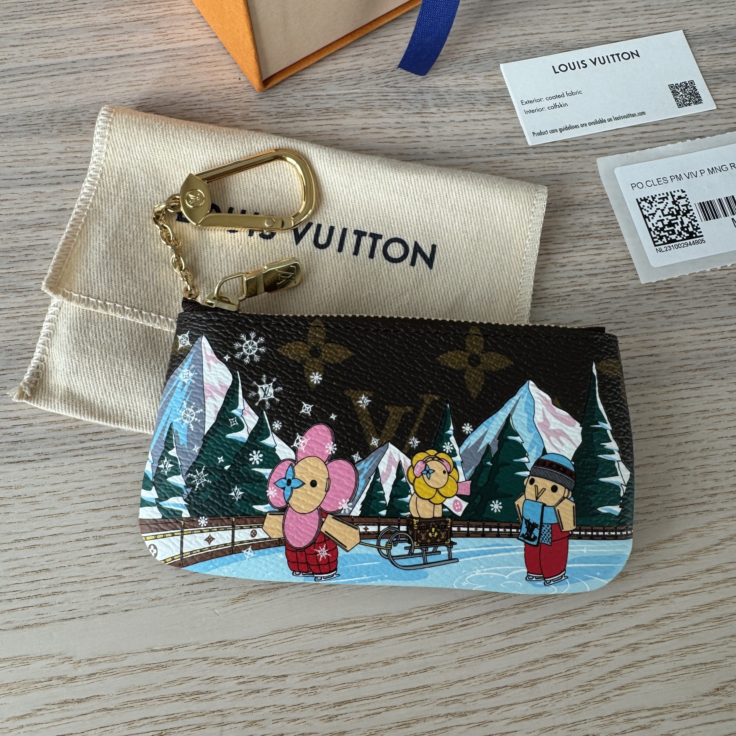Louis Vuitton Monogram Key Pouch Authentication : r/Louisvuitton