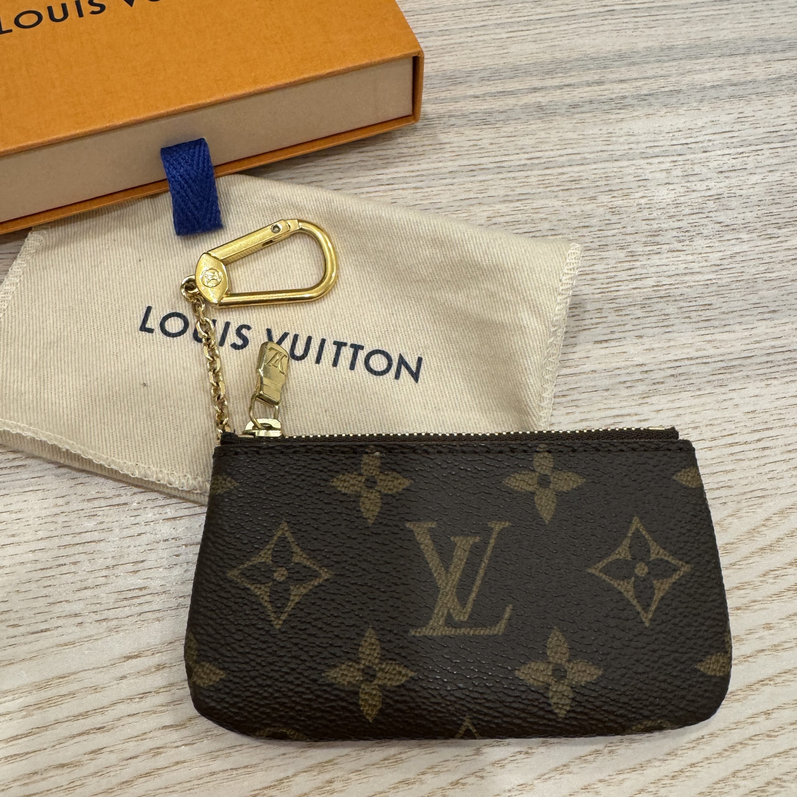 2024 Louis Vuitton Monogram Key Pouch