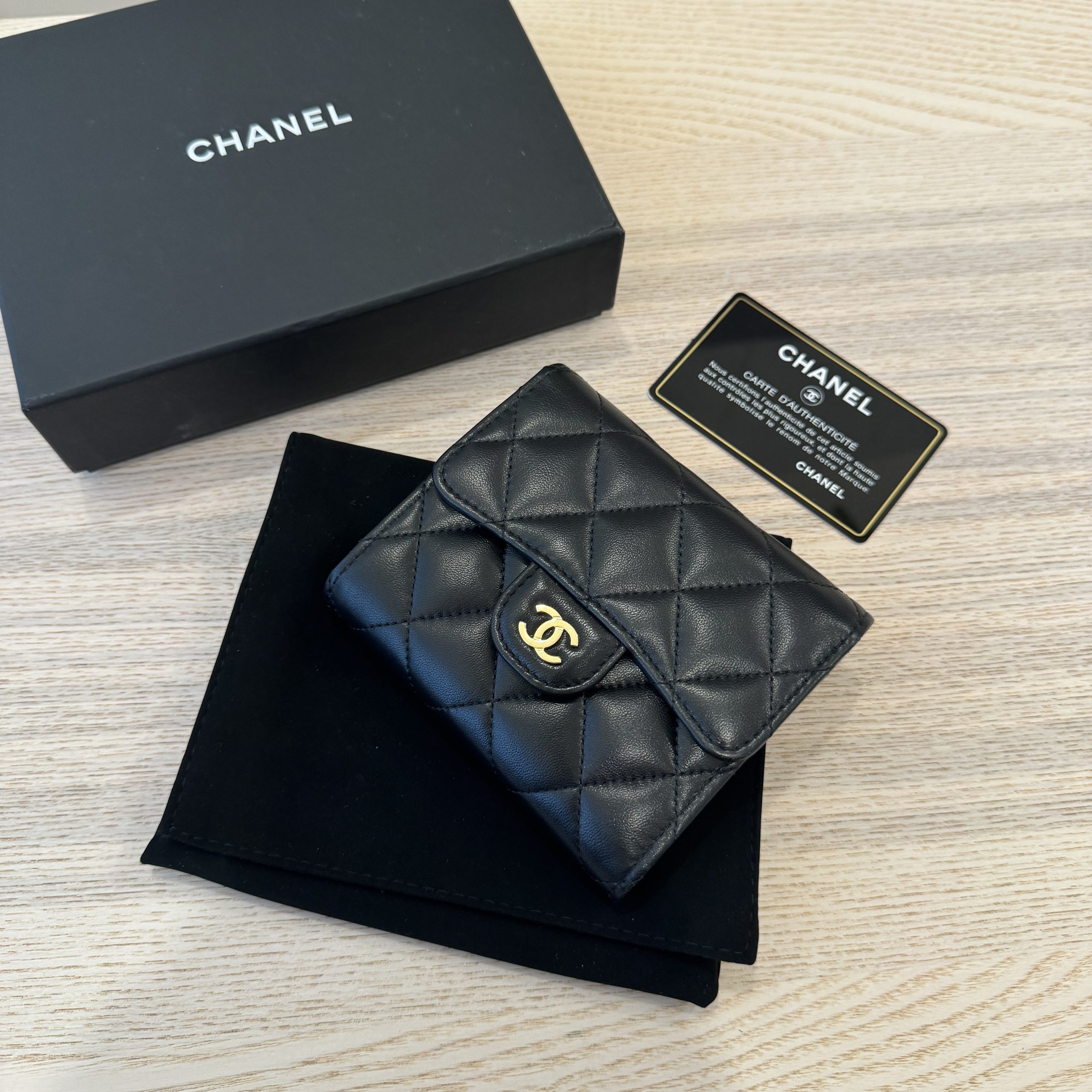 Chanel wallet box sale