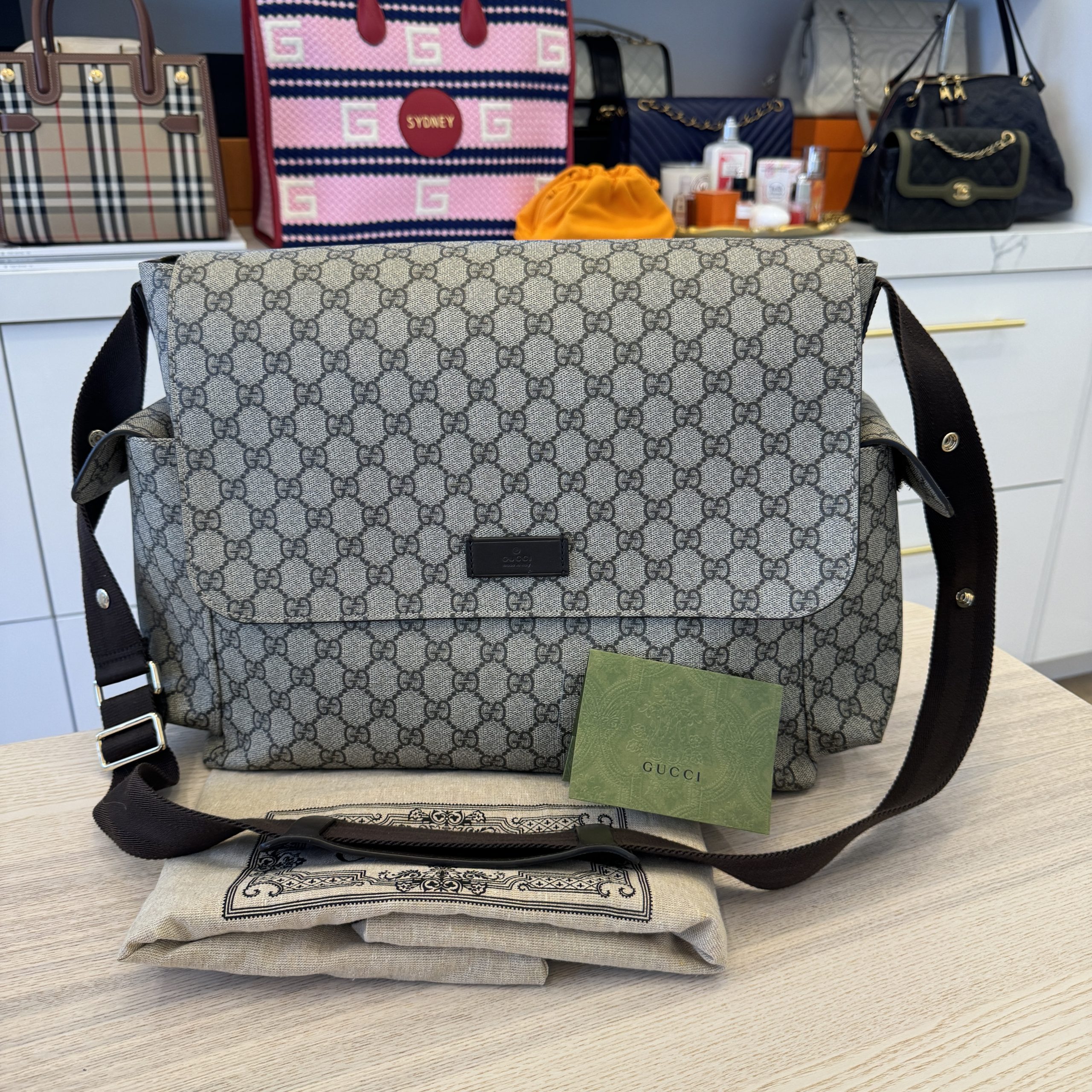 Gucci GG Plus Diaper Bag