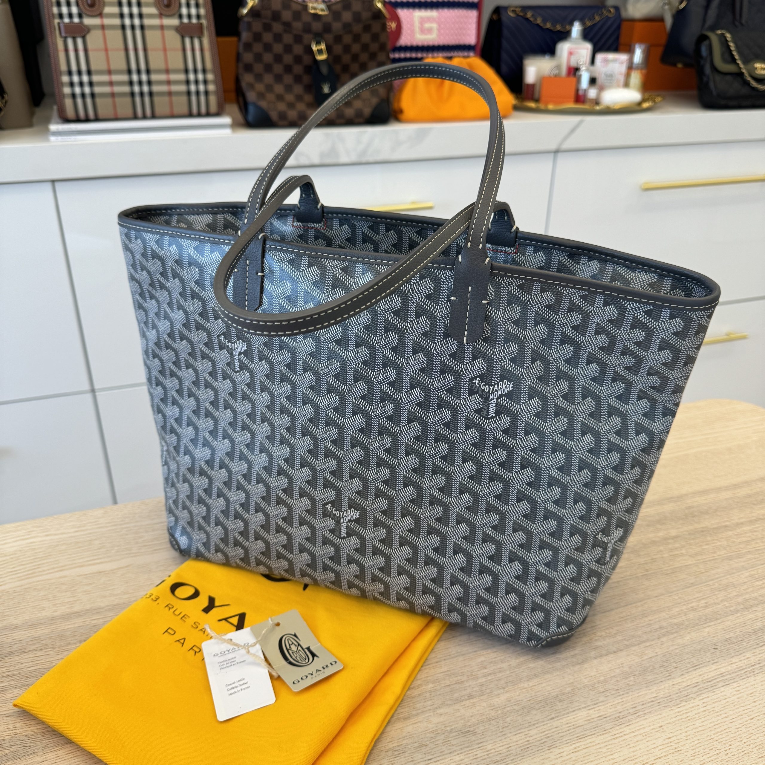 Sénat leather bag Goyard Black in Leather - 37930340