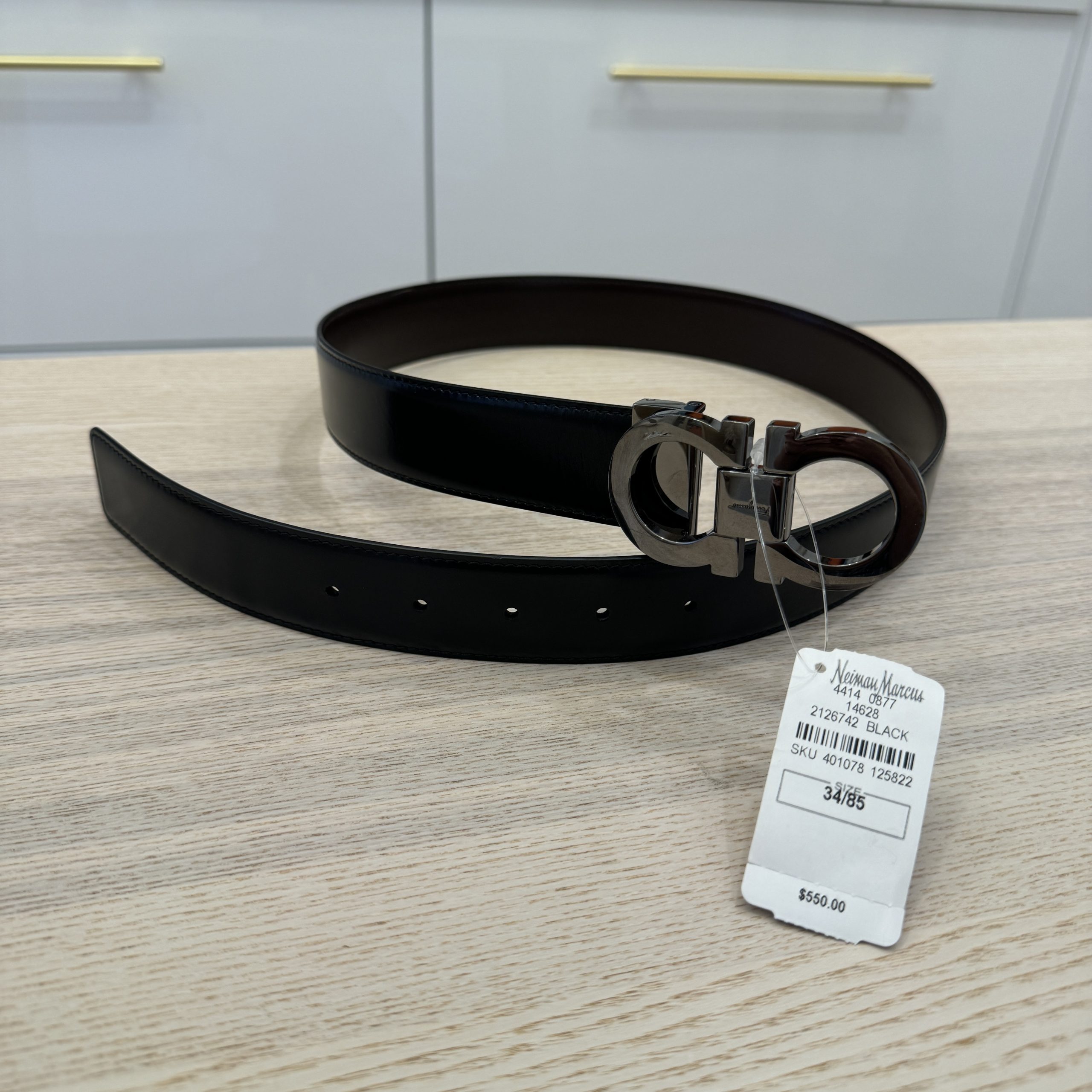 NWT Ferragamo Belt Male hotsell Size 85cm